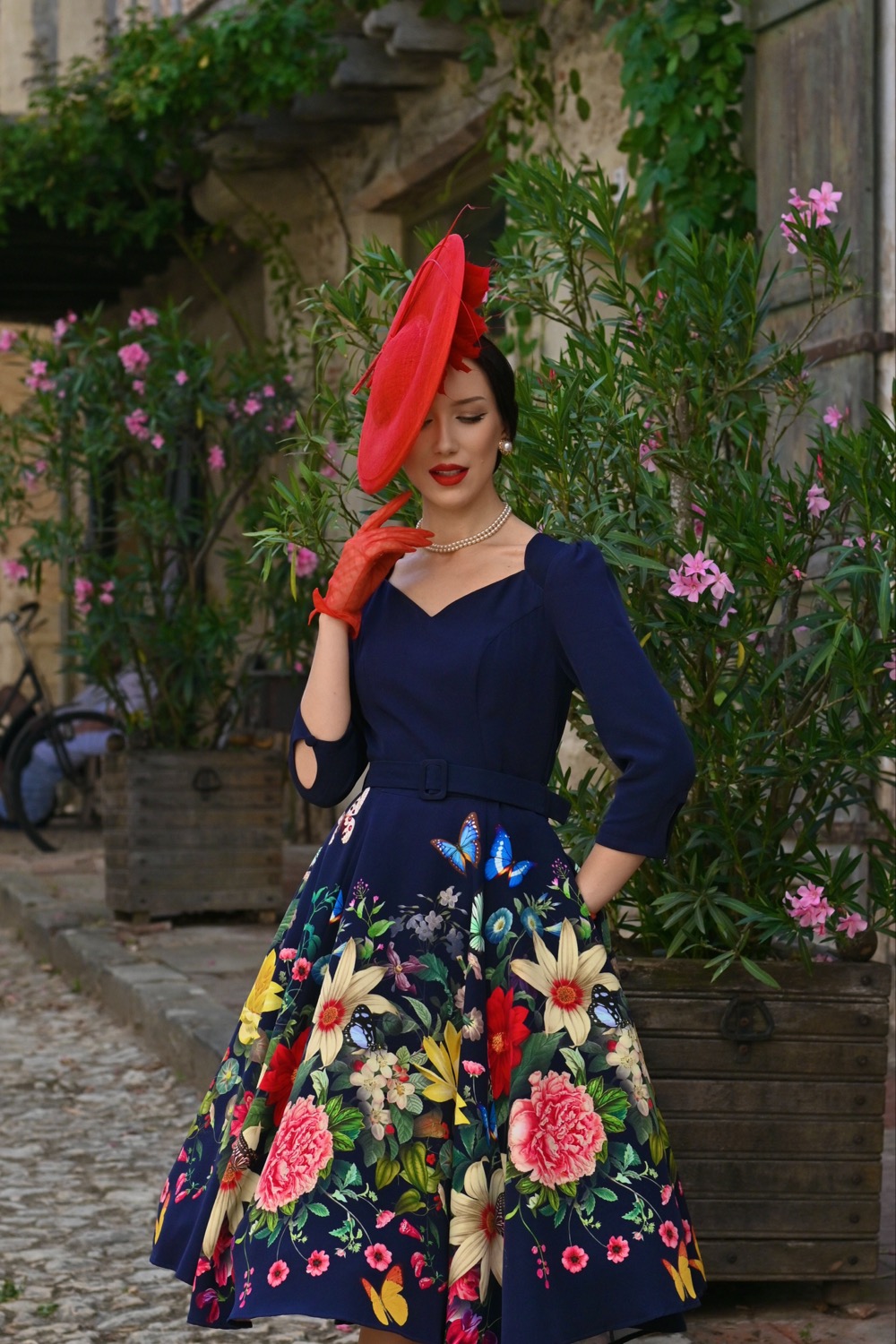 Mariposa Garden Swing Dress in Extended Sizing